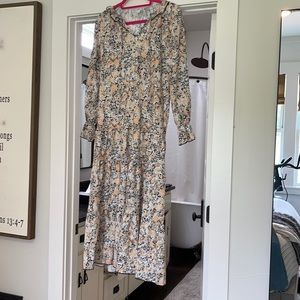 Long floral dress